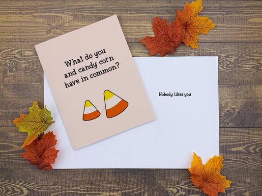 Candy Corn Card