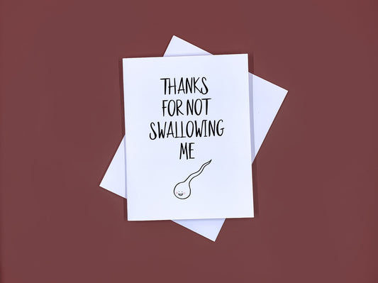 Thanks for Not Swallowing Me