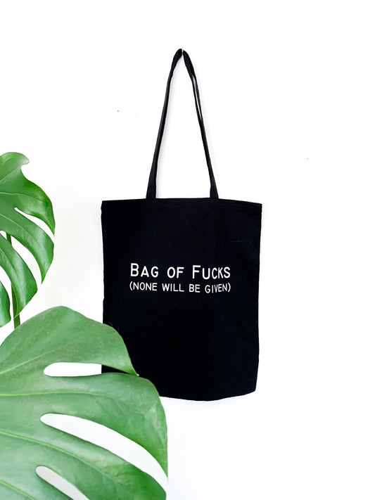 Bag of Fucks Tote Bag